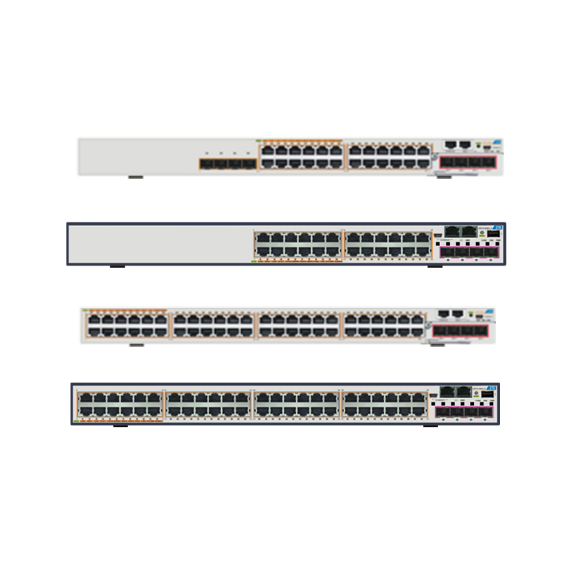 中兴（ZTE）5950-52TD-L-AC 交换机 三层管理型 48端口千兆电接口+ 4端口万兆光 铁盒1U