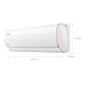 美的（Midea）正1.5匹 变频 智弧 冷暖 智能壁挂式卧室空调挂机 KFR-35GW