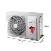 海尔（Haier）KFR-35GW/28GJD23AU1空调挂机 1.5匹 变频冷暖静音自清洁节能 tlw1