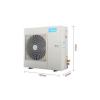美的（midea）KFR-51QW/DY-B(D2) 定频冷暖吸顶式空调 2匹