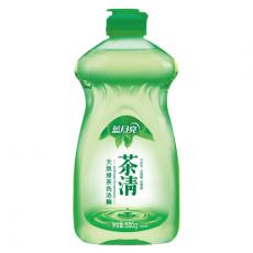 蓝月亮茶清天然绿茶洗洁精500g