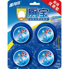 蓝月亮 松木香型Q厕宝50g(4块/版 12版/箱)