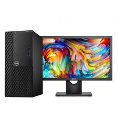 戴尔（DELL）OptiPlex 3050MT 商用台式电脑 (酷睿i3-7100 4GB 1TB 集显 Win10H）19.5英寸
