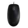 罗技（ Logitech） M110 有线静音鼠标 黑色
