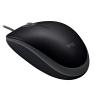 罗技（ Logitech） M110 有线静音鼠标 黑色