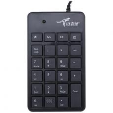 小袋鼠（XIAO DAI SHU）DS-9816 小键盘 笔记本台式机外接悬浮键数字 USB 黑色