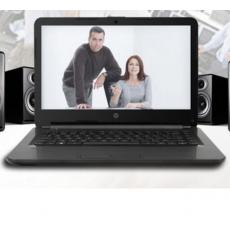 惠普 340G4黑色/i7-7500U（2.7 GHz/4MB/双核/15W）/14" HD 防眩光屏/4G DDR4 笔记本电脑