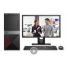 戴尔(DELL)V3670商用办公台式电脑整机(八代i5-8400 4G 128GSSD 1T 键鼠 无光驱 )23.8英寸显示器